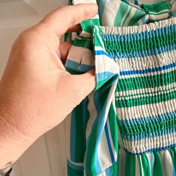 a new day Green and White Striped Jumpsuit - Picture 5 of 8